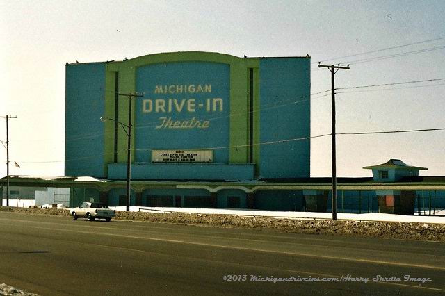 Michigan Drive-In Theatre - Old Shot From Harry Skrdla